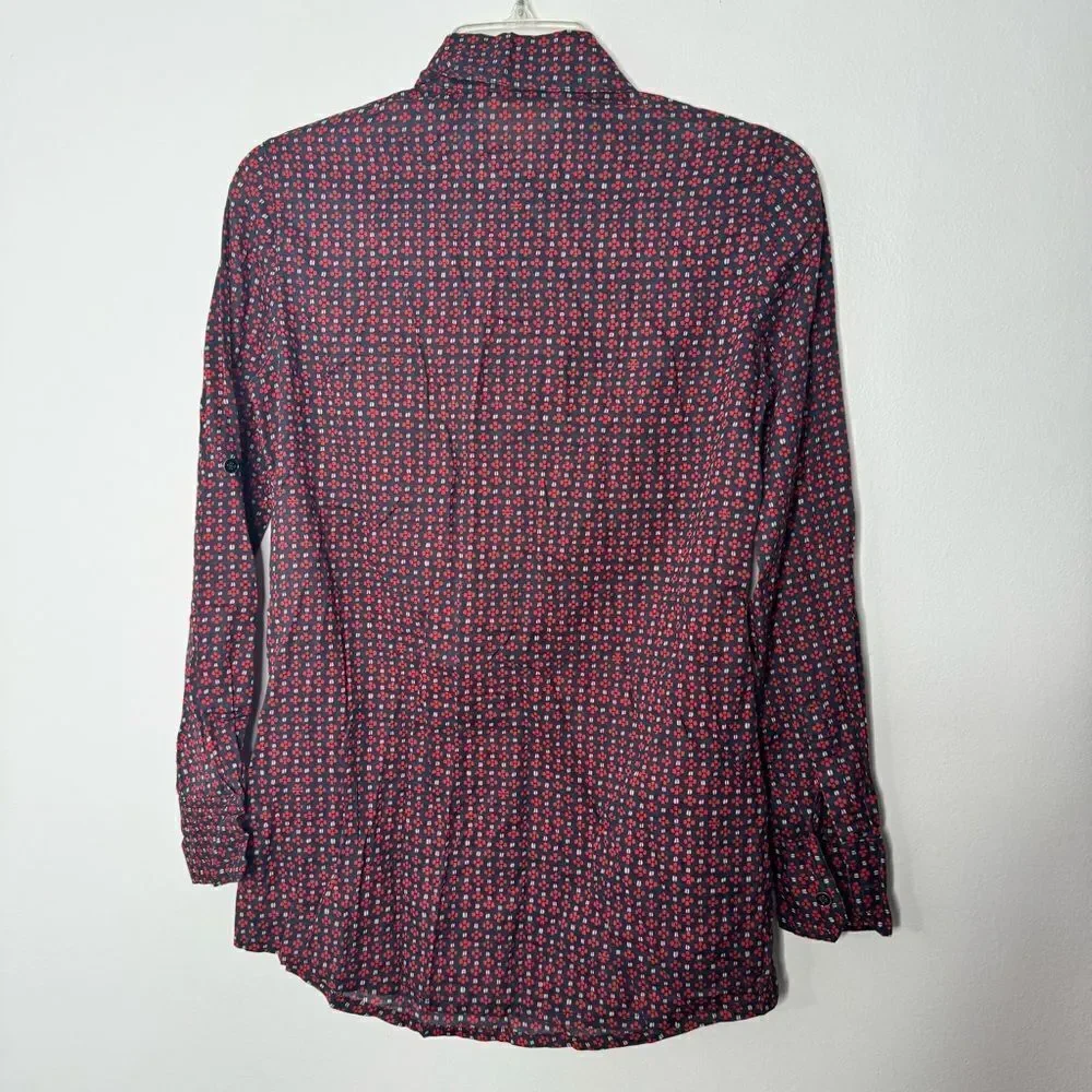 Tory Burch button down shirt size 0